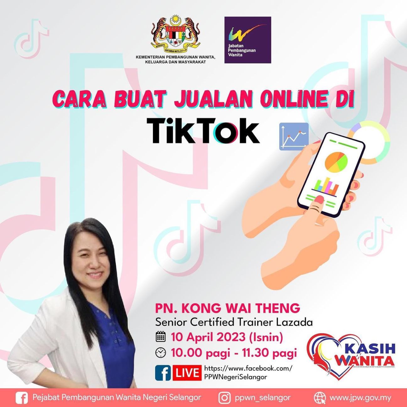 Kluster Wanita & Ekonomi Digital: Cara Buat Jualan Online Di Tiktok